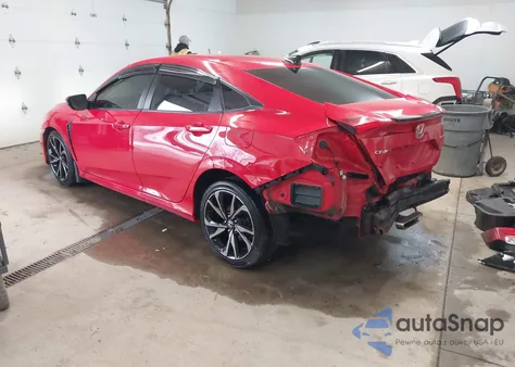 2019 Honda Civic Sport из США, поврежденный, VIN 2HGFC2F8XKH518806